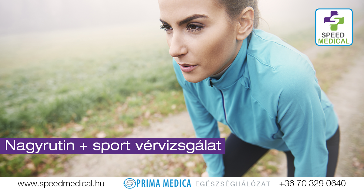 Nagyrutin + sport vérvizsgálati csomag